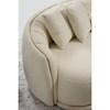 Linda Stationary Fabric Loveseat (Linda Loveseat - Ivory) image 3