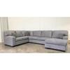 3 pc Sectional (907 Grey) image 1