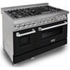 48-inch Freestanding Dual-Fuel Range with Convection Technology (RAS-BLM-48) image 4