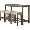 Oak Lawn 4 pc Pub Height Dinette (CDOL100BTSP) image 2