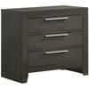 Malika 3-Drawer Nightstand (MK350NS) image 1