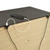 Malika 3-Drawer Nightstand (MK350NS) image 3