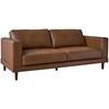 Hampton Stationary Leather Sofa (UHT3783300) image 1