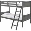 Sami Twin Over Twin Bunk Grey image 1