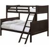 Sami Twin Over Full Bunk Espresso image 1