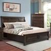 Kingston Queen Sleigh Bed with Storage (KT600QSB) image 1