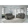 Card Player Power Reclining Leather Look Loveseat (1180818) image 12