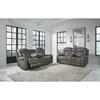 Card Player Power Reclining Leather Look Loveseat (1180818) image 13