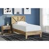 Larstin EB2712B1 Twin Crossbuck Panel Platform Bed image 7