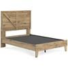 Larstin EB2712B2 Full Crossbuck Panel Platform Bed image 5