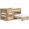 Larstin EB2712B5 Twin Over Twin Loft Bed image 1