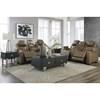 Strikefirst Power Reclining Leather Match Sofa (U1280715) image 17