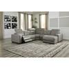 Correze Power Reclining Leather Match 5 pc Sectional (U9420246/U9420246A/U9420258/U9420277/U9420297) image 2