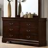 Louis Philippe 6-Drawer Dresser (CM7966CH-D) image 1