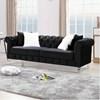 Manchester Stationary Fabric Sofa (Manchester Sofa - Black) image 1