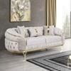 Allita Stationary Loveseat (Allita Loveseat - Cream) image 1