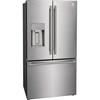 36-inch, 22.6 cu.ft. Counter-Depth French 3-Door Refrigerator with External Water and Ice Dispensing System (ERFC2393AS) image 2
