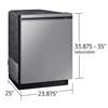 Built-in Dishwasher with Wi-Fi Connectivity (DW80B6060US/AC) image 3