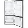 20.9 cu. ft. Bottom Mount Refrigerator with LED Lighting (GBE21AYRKFS) image 2