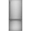 20.9 cu. ft. Bottom Mount Refrigerator with LED Lighting (GDE21DYRKFS) image 1