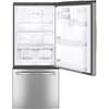 20.9 cu. ft. Bottom Mount Refrigerator with LED Lighting (GDE21DYRKFS) image 2
