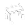 I 7771 Computer Desk - Black/Black image 5