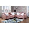 Cinderella Stationary Fabric Loveseat (Cinderella Loveseat - Pink) image 2
