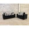 Stationary Fabric Loveseat (110-Black Loveseat) image 3