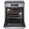 Cuisinière à induction coulissante de 30 pouces avec convection européenne authentique (HIIP057C) image 3