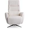 Power Swivel Leather Recliner (M3090P-59 Power Swivel Recliner - White) image 4