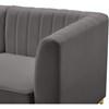 Alina Fabric 5 pc Sectional (604Grey-Sec5C) image 8