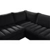 Jacob Fabric 5 pc Sectional (649Black-Sec5C) image 10