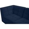 Relax Fabric 4 pc Sectional (650Navy-Sec4A) image 11
