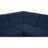 Relax Fabric 4 pc Sectional (650Navy-Sec4A) image 13