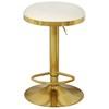 Brody Adjustable Height Stool (955White-C) image 3