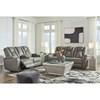 Mancin Reclining Leather Look Loveseat (2970294) image 11