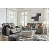 Mancin Reclining Leather Look Loveseat (2970294) image 12
