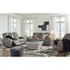 Mancin Reclining Leather Look Loveseat (2970294) image 13