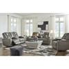 Mancin Reclining Leather Look Loveseat (2970294) image 15