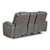 Mancin Reclining Leather Look Loveseat (2970294) image 5