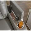 Mancin Reclining Leather Look Loveseat (2970294) image 7