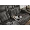 Causeuse inclinable motorisée Soundcheck en aspect cuir avec console (3060618) image 8