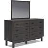 Toretto 6-Drawer Dresser with Mirror (B1388-231/B1388-36) image 1