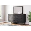 Toretto 6-Drawer Dresser with Mirror (B1388-231/B1388-36) image 5