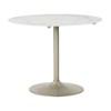 Round Barchoni Dining Table with Glass Top and Pedestal Base (D262-15) image 1