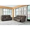 Game Plan Power Reclining Leather Loveseat (U1520518) image 7