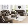 Roman Power Leather Match Recliner (U2540113) image 11