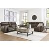 Roman Power Reclining Leather Match Sofa (U2540115) image 12