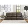 Roman Power Reclining Leather Match Sofa (U2540115) image 6