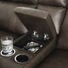 Roman Power Reclining Leather Match Loveseat (U2540118) image 10